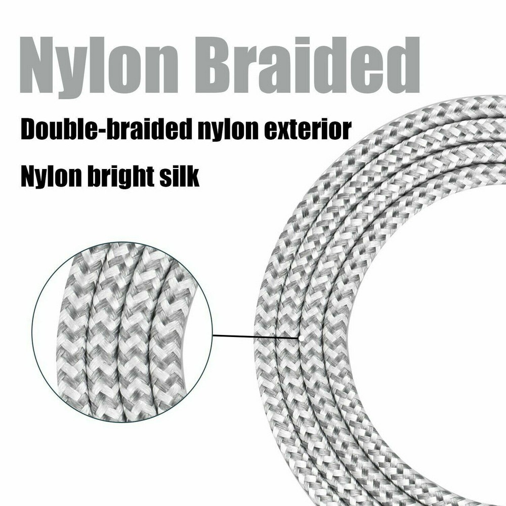 10ft MFi Certified Micro USB Charging Cable Android Samsung Fire Tablet Kindle