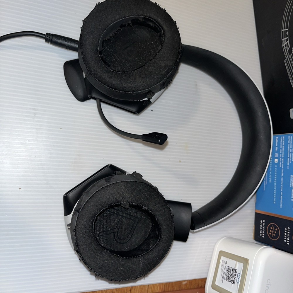 Alienware Wired Gaming Headset Work Good Used Condition