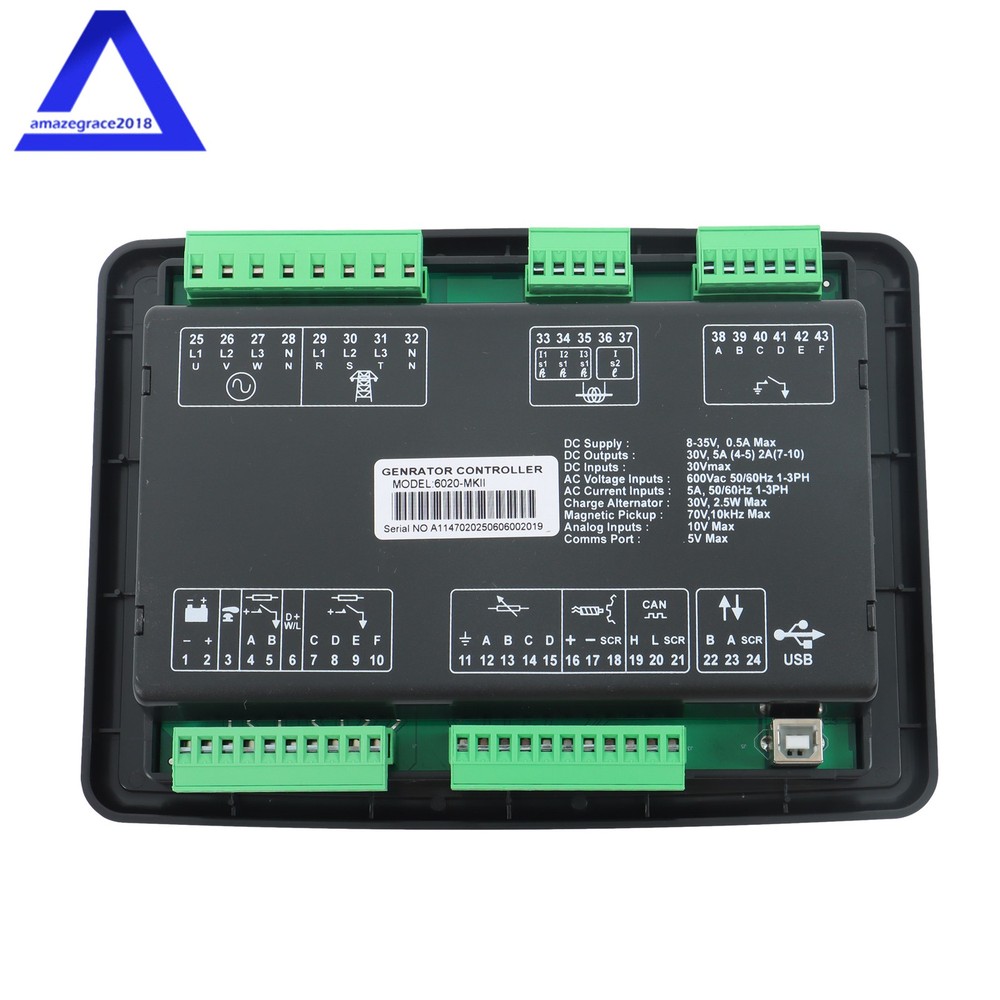 1PC Generator Electronics Control Panel Module DSE6020MKII DSE6020 Replacement