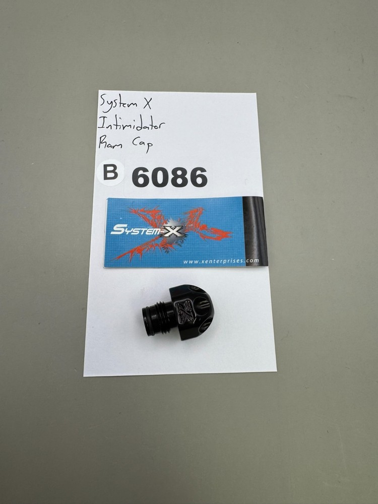 System X Intimidator Ram Cap-Gloss Black
