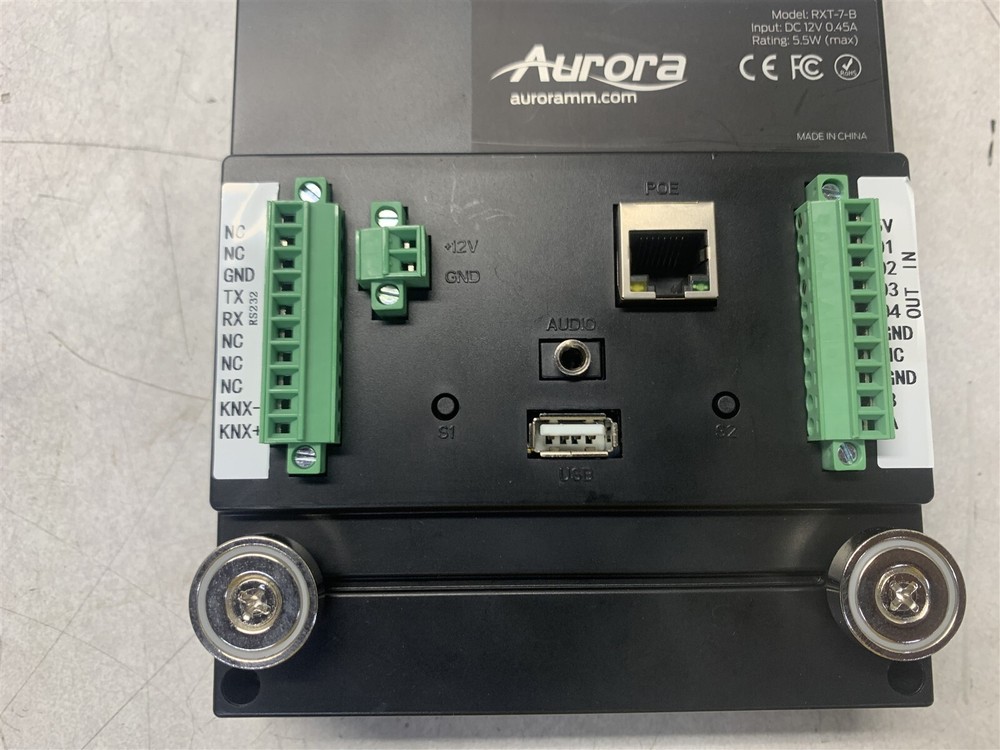 AURORA RXT-7-B 7 INCH TOUCHSCREEN CONTROL PANEL SYSTEM