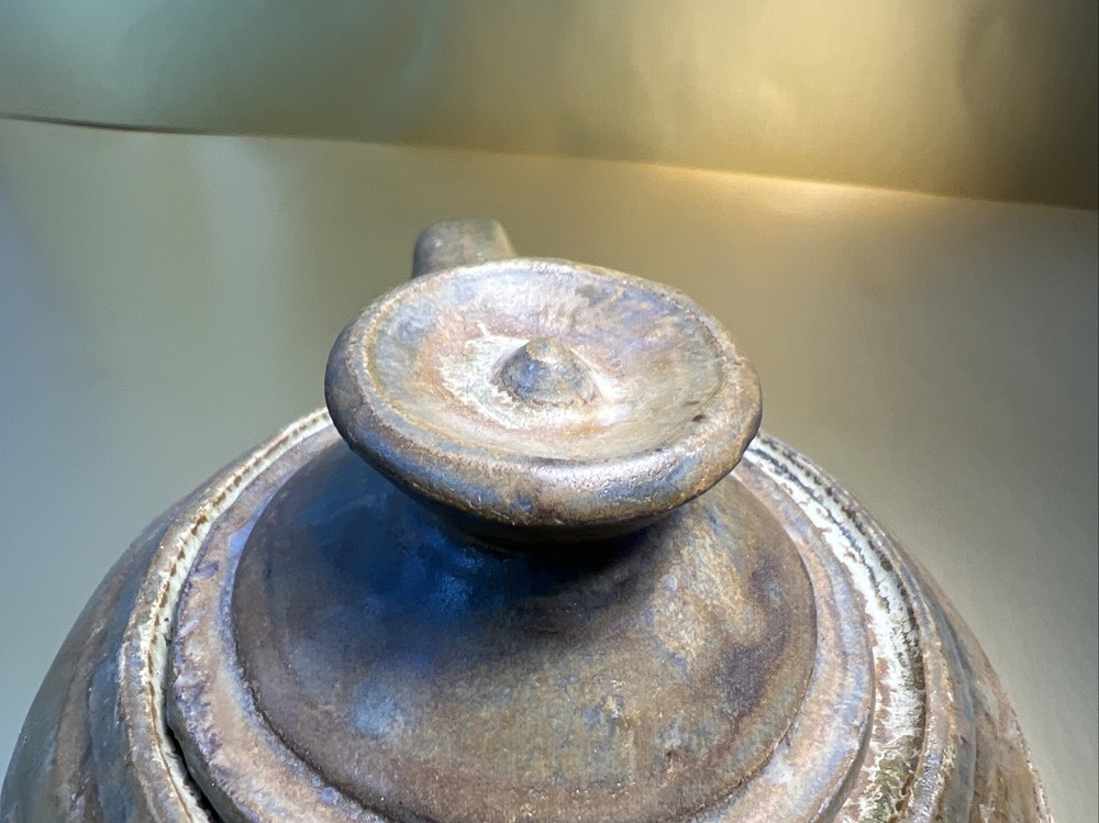 Unmarked Ceramic Teapot green