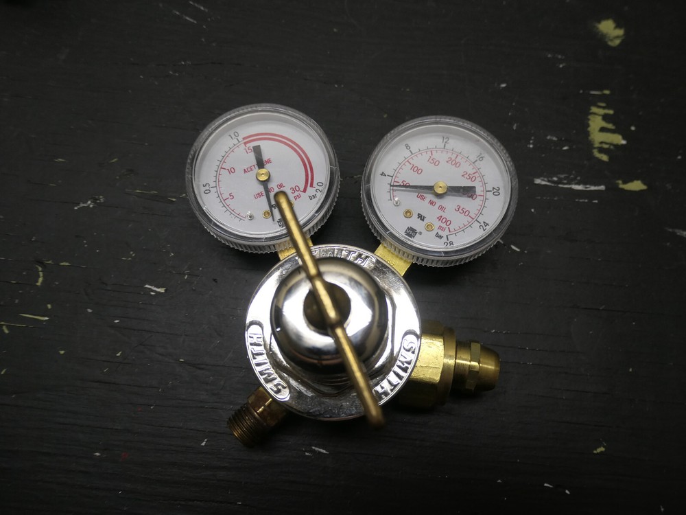 Miller Smith 30-15-520 Acetylene Medium Duty Regulator