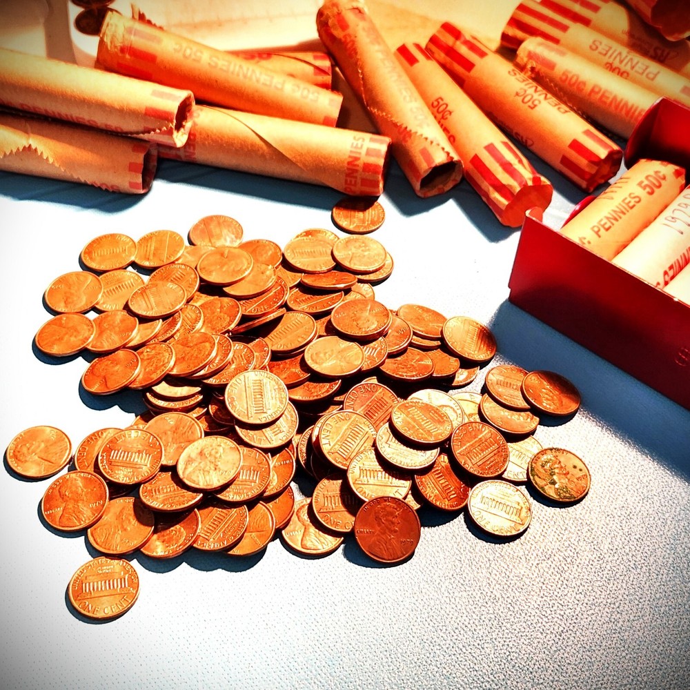 1972 Lincoln Memorial Cent Roll - Circulated