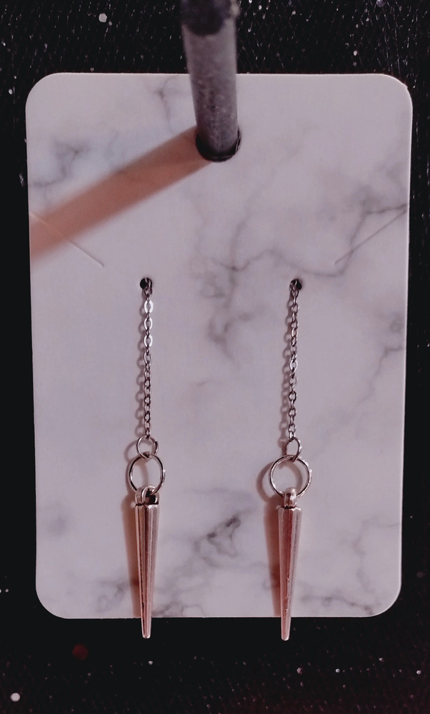 Stake Chain Earrings