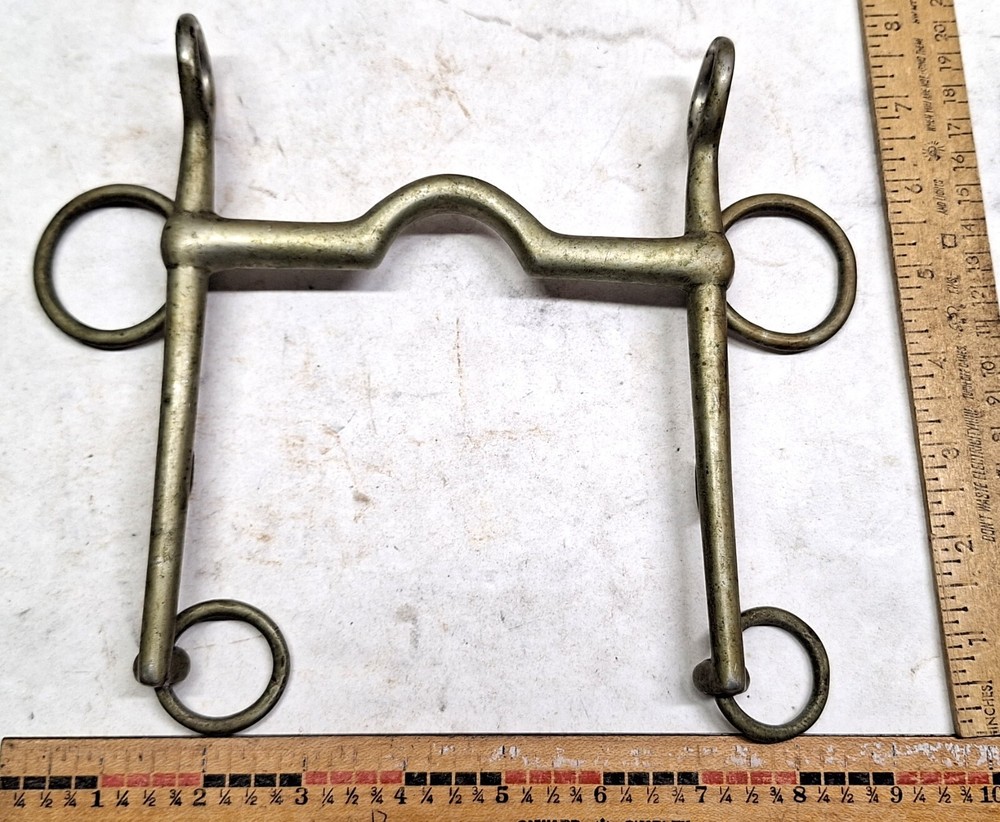 Solid Nickel Horse Bit - 5" Low Port Bit - 104241