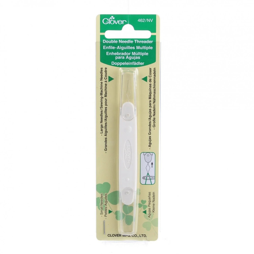 Clover Double Needle Threader