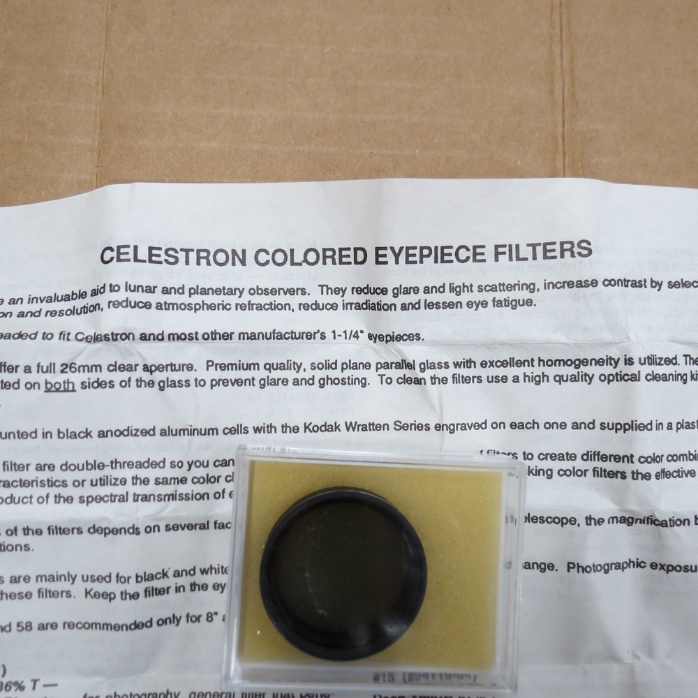 CELESTRON 94118 POLARIZED EYEPIECE FILTER 1-1/4"