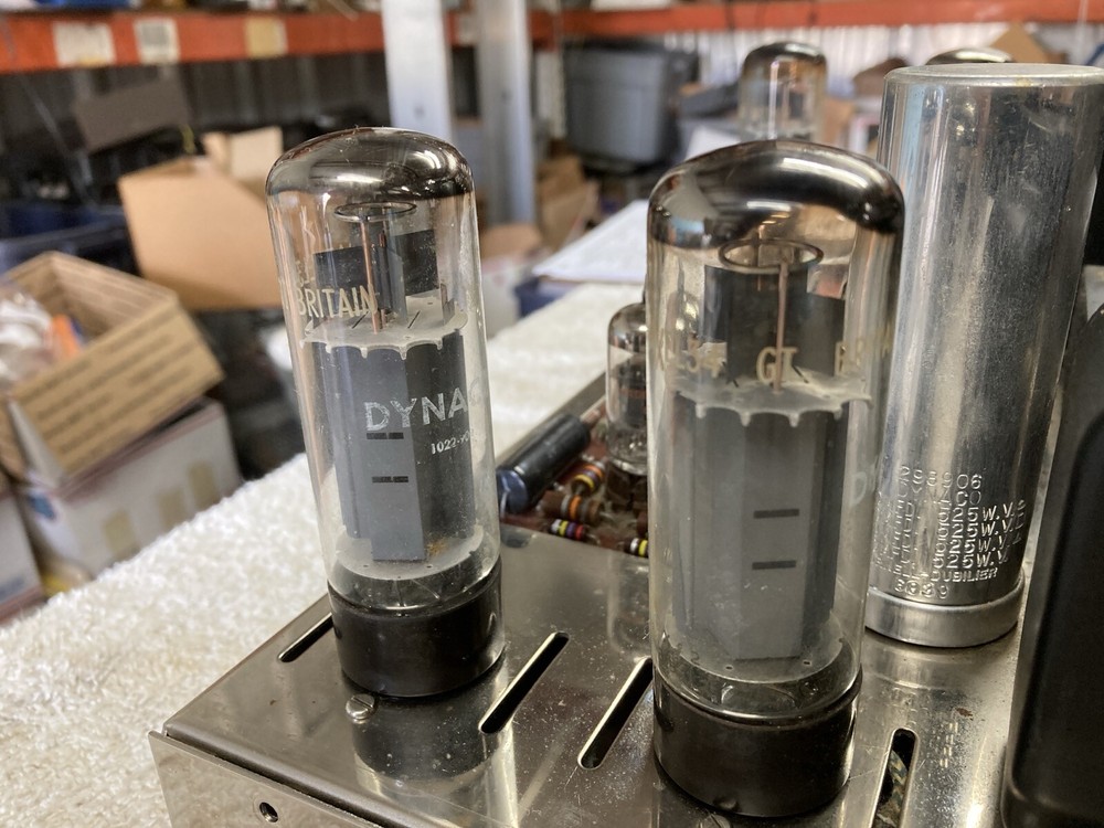 Dynaco Stereo 70 Original Tubes No Mods