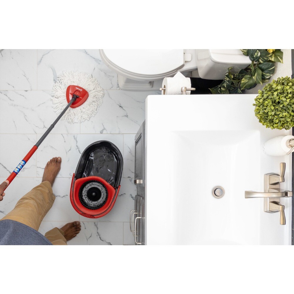 EasyWring Spin Mop Head Replacement, Machine Washable Microfiber Refill