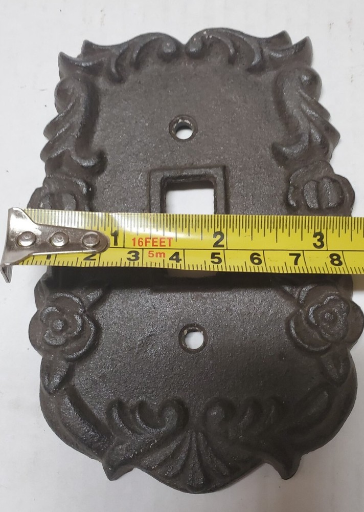 Vintage Ornate Heavy Switch Plate
