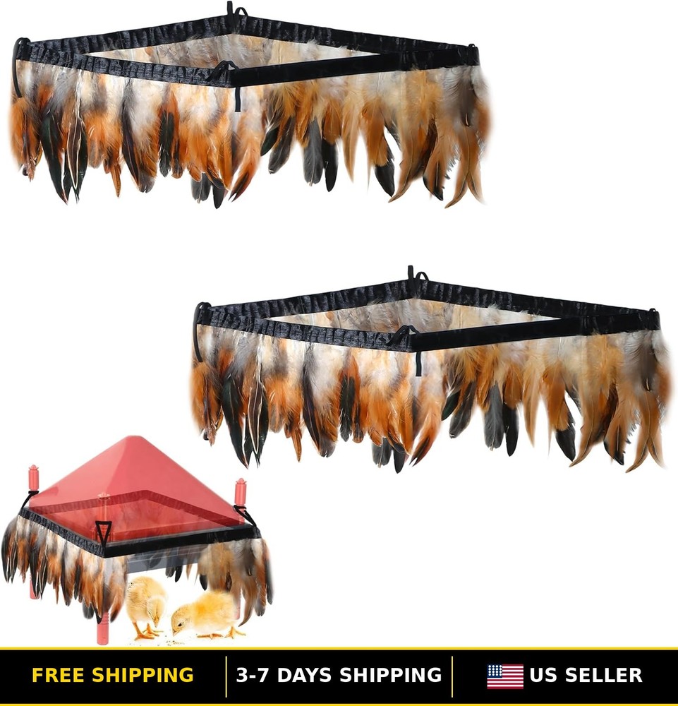 Chick Comfort Feathers for Brooder Heating Plate & Warming Solutions