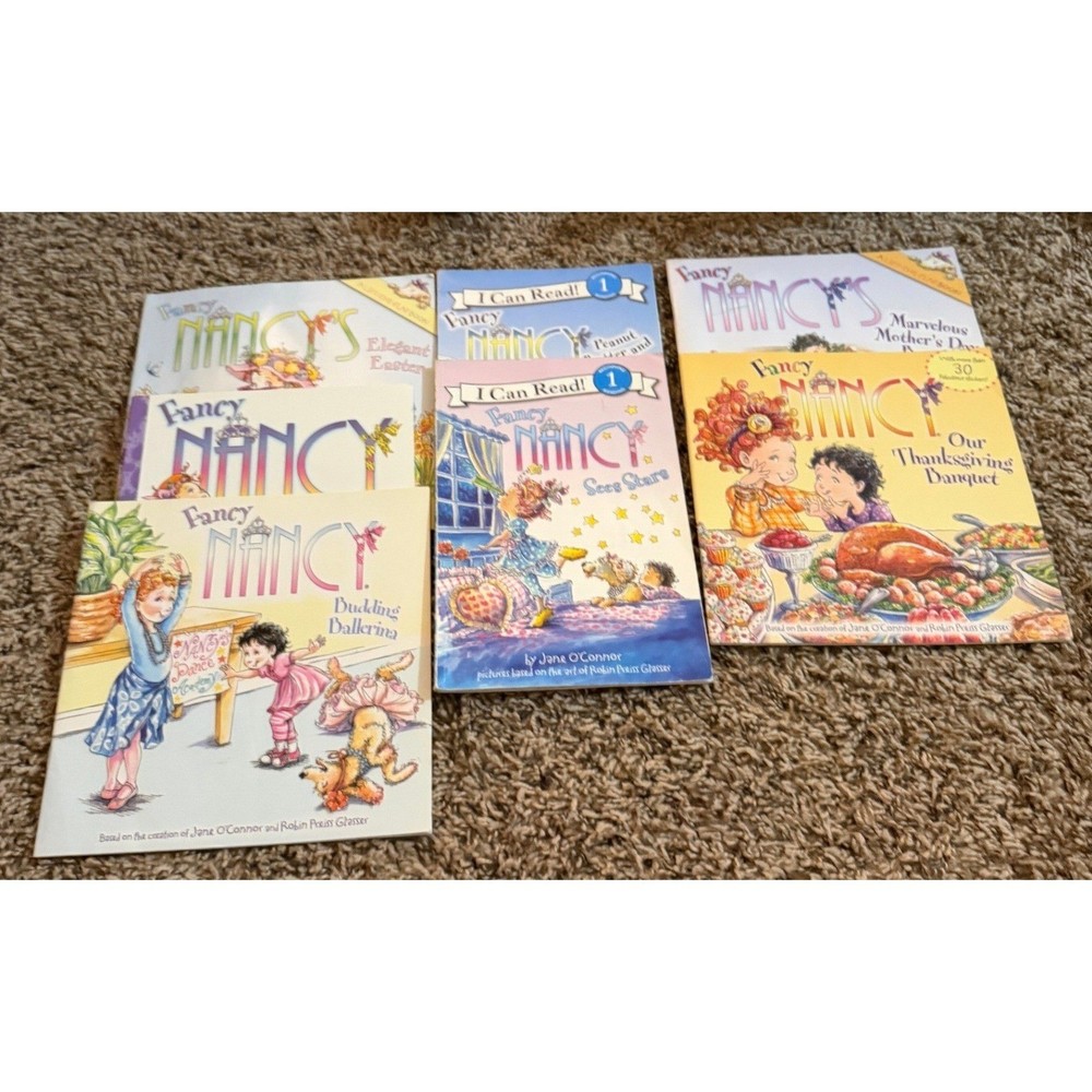 Scholastic Fancy Nancy Seven Paperbacks