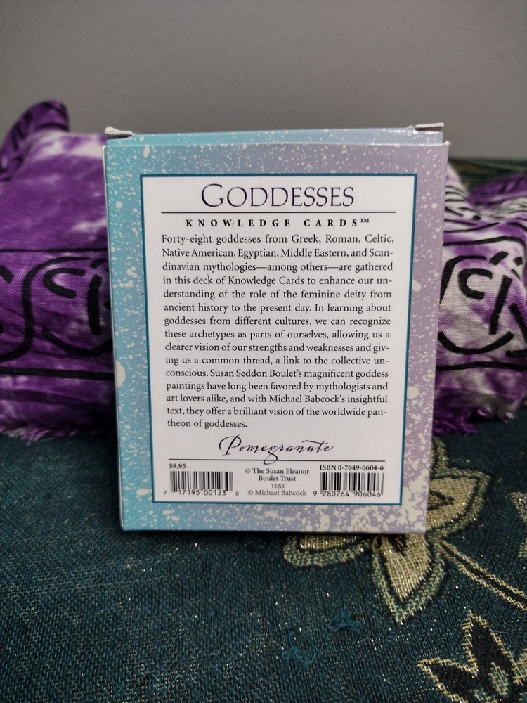 Goddesses Knowledge Cards oracle