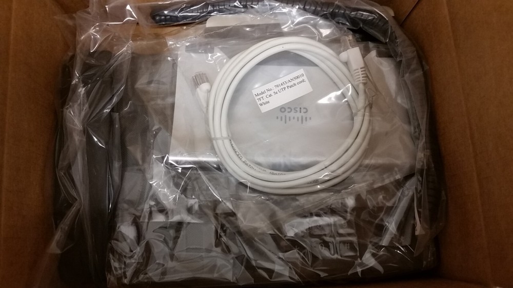 New Cisco 8841 office display phone