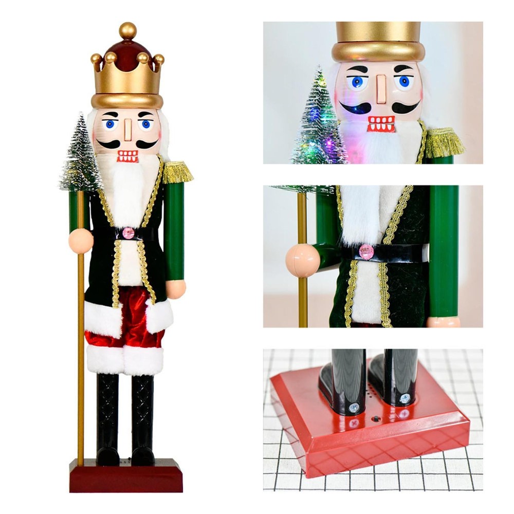 Christmas Nutcracker Decor Gift Nutcracker Figures for Tables Bedroom Office
