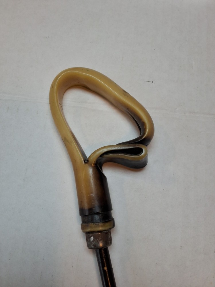 Antique Hand Carved Bone Handle For Umbrella