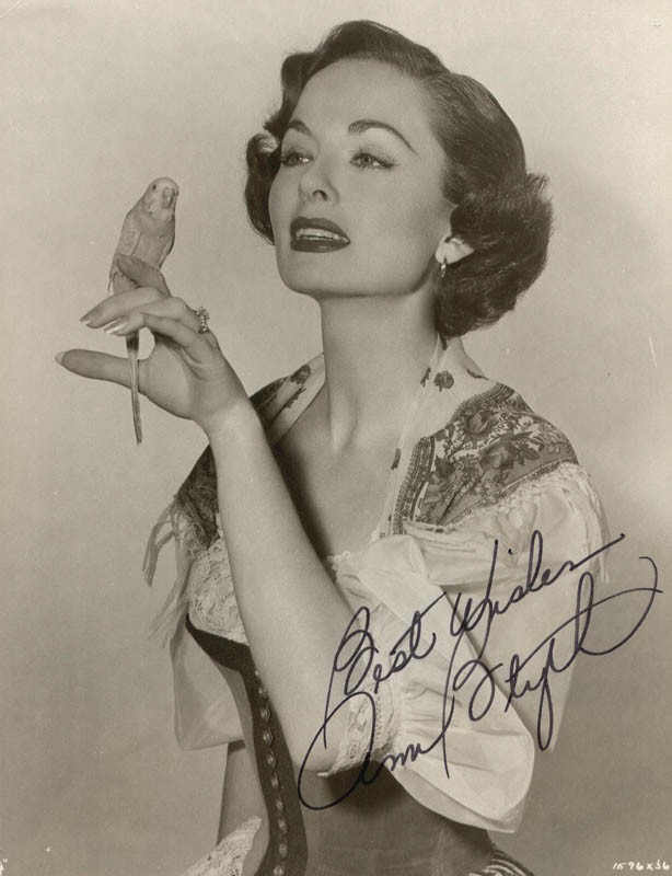 ANN BLYTH - PHOTOGRAPH SIGNED