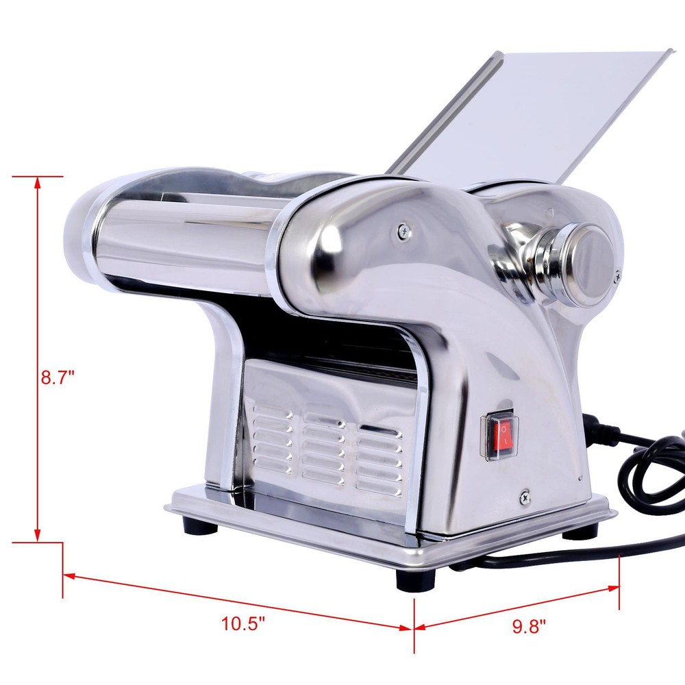 Stainless Steel Electric Pasta Maker Noodle Maker Thickness Adjustable