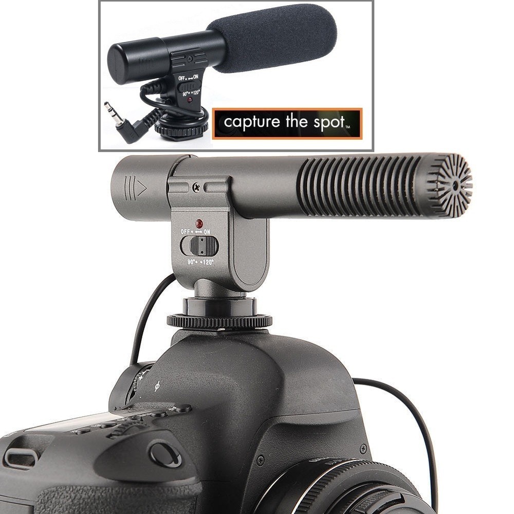 Pro Mini Condenser Microphone For Panasonic HDC-SD90K HDC-SD90