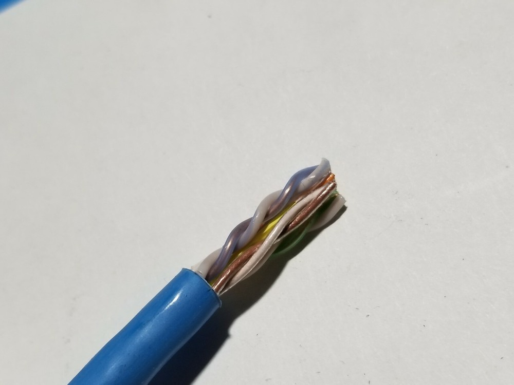 Siemon 9C6P4-E3-06 23/4P System 6 Cat6 UTP Plenum Network Cable Blue /100ft