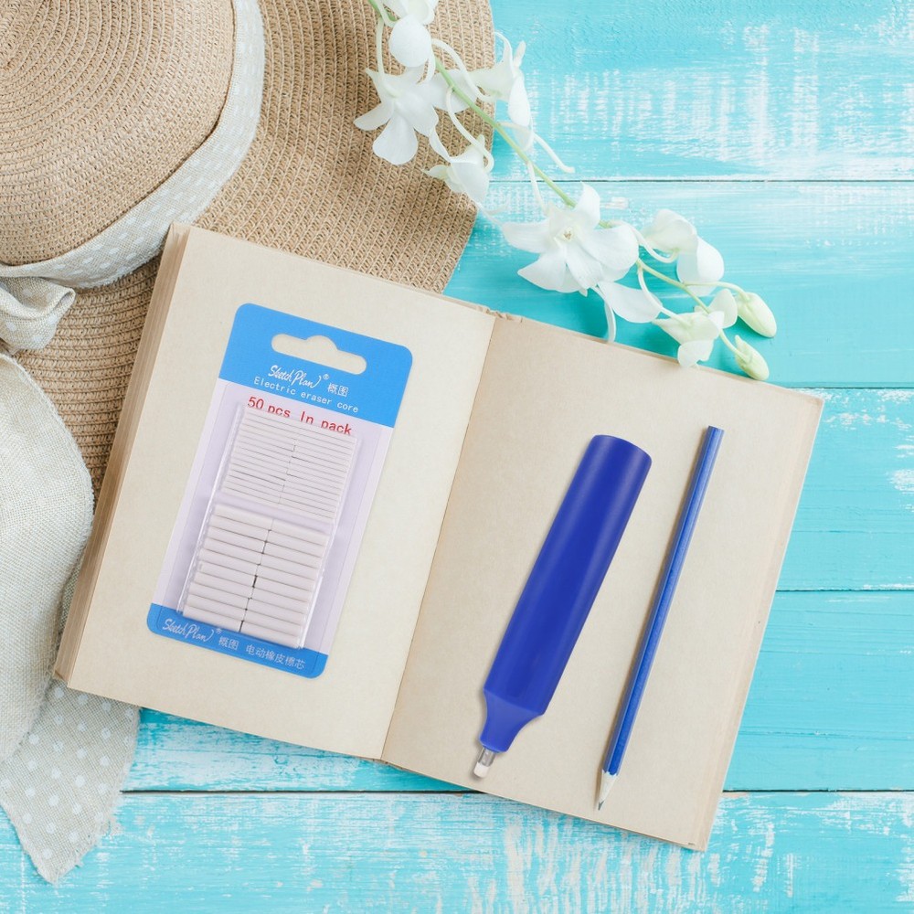 100 Pcs Pencil Eraser Refills Electrical Replacement Erasers Drafting