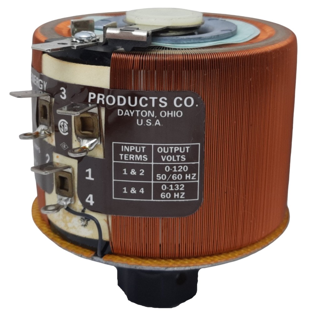 Staco Energy Type 291 Variable Transformer, 50/60 Hz, Input 120V, Output 3A