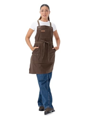 Unisex Grill Apron, Chocolate, One Size