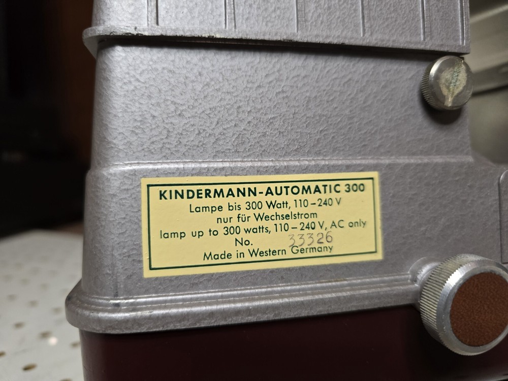 1960s design KINDERMANN-AUTOMATIC 300, Not tested!!