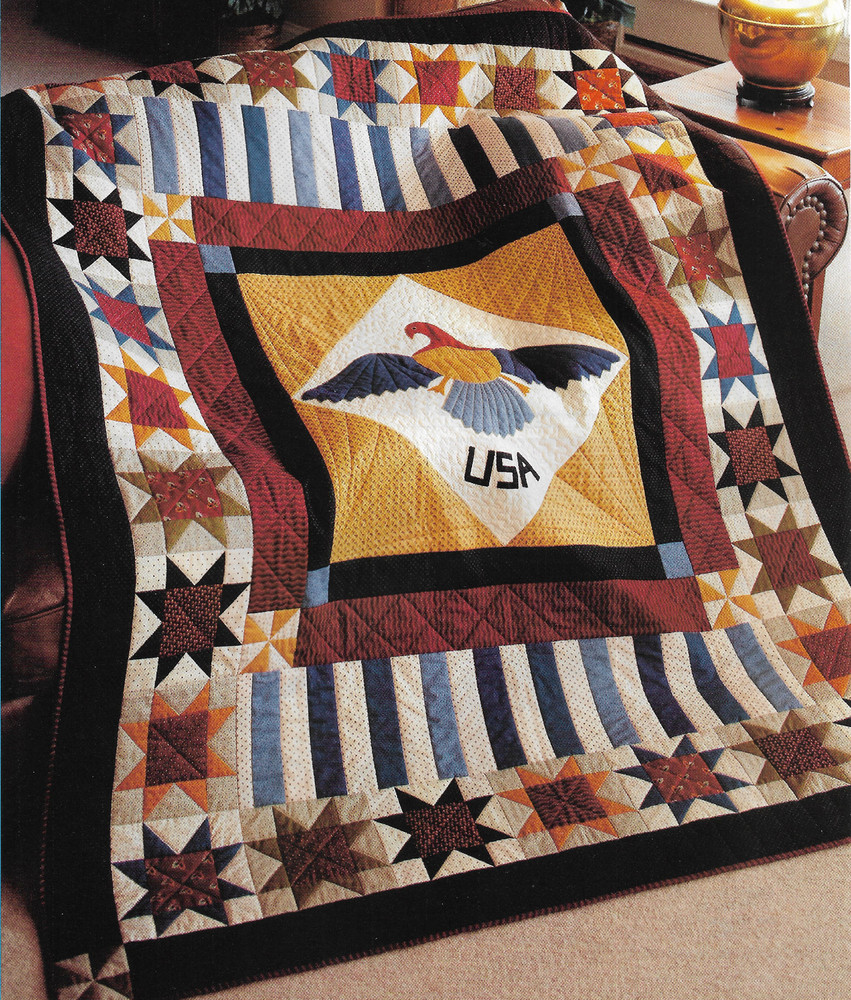 Valiant Eagle & Flying Eagles Quilts quilting pattern instructions