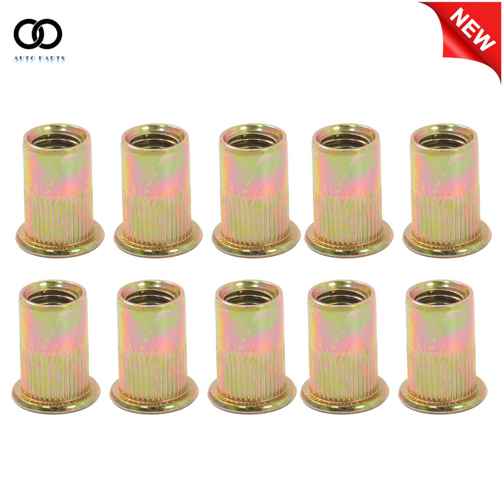 70 Pack Rivet Nuts Tool 14" Hand Riveter with 7PCS interchangeable mandrels