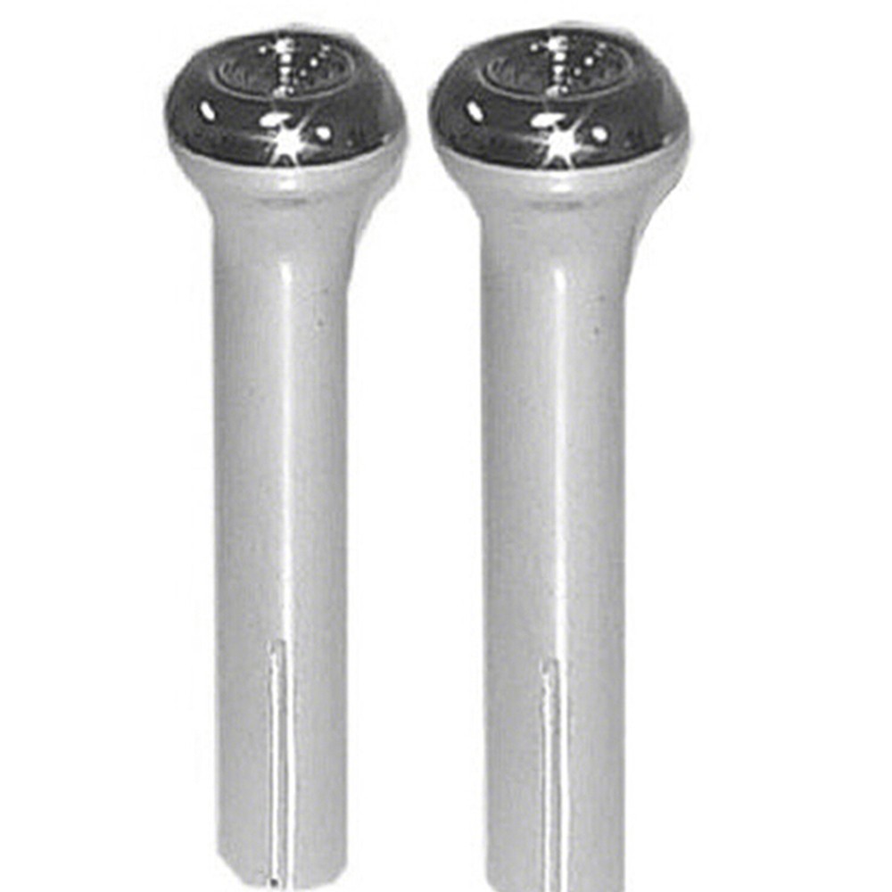 Replacement Chrome Pair of Door Lock Knobs