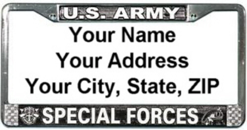 Address Labels - U.S. Army - Special Forces