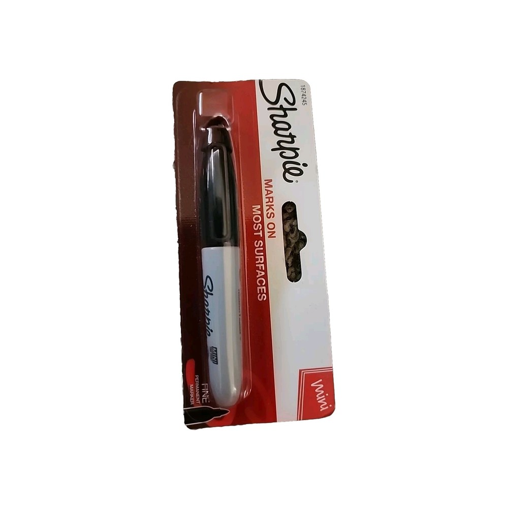Sharpie 1874245 Mini Permanent Marker Fine Point Black 1 Count