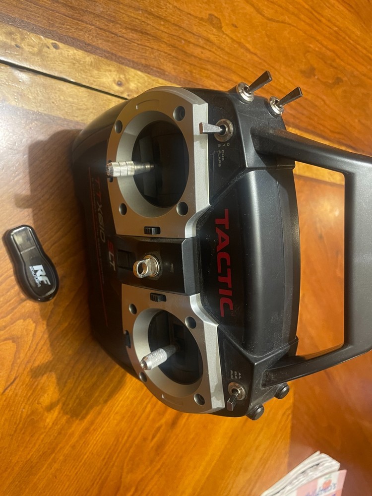 Tactic SLT TTX610 Transmitter for Realflight +Wireless Computer Dongle