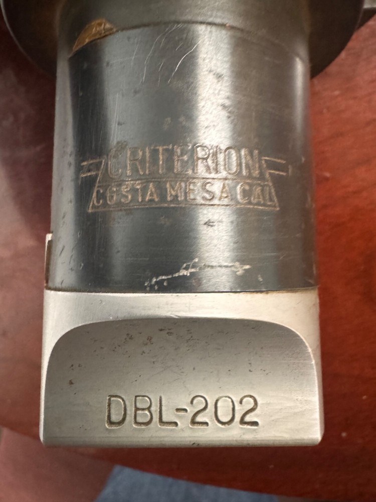 CAT 50 CRITERION DBL-202 ADJUSTABLE BORING HEAD