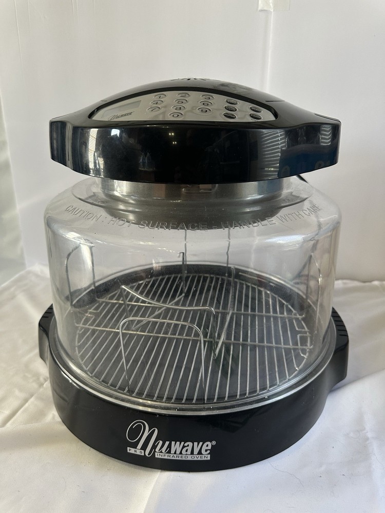 Nuwave Pro Infrared Oven Hearthware Model 20356 Black Clear Elect Cooking System