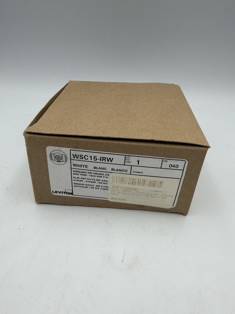 **NEW** Leviton WSC15-IRW