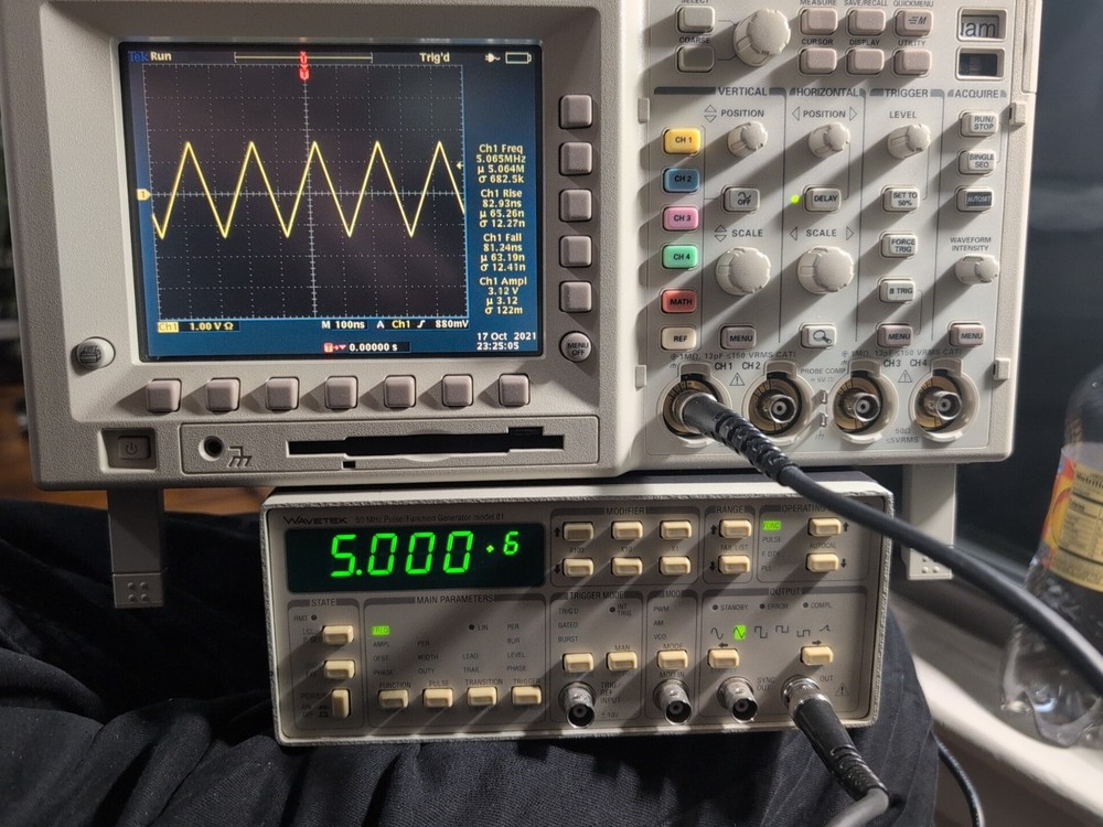 Wavetek 81 Pulse Function Generator, 50 MHz, Tested Working