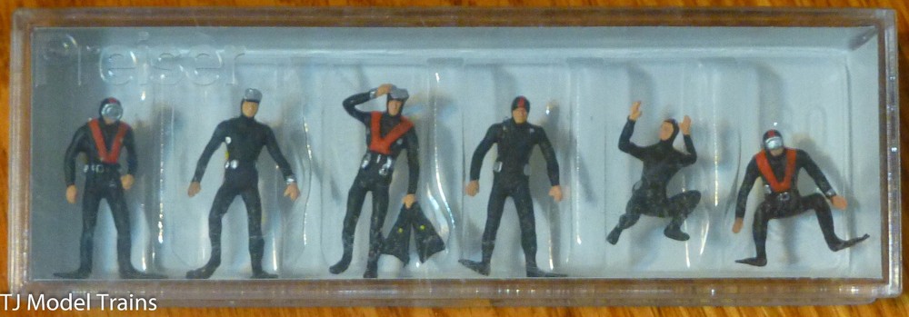 Preiser HO #10249 Scuba Divers