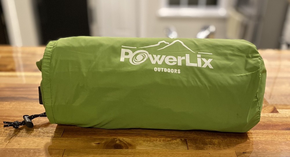 POWERLIX Sleeping Pad - Ultralight Inflatable Sleeping Mat - Green