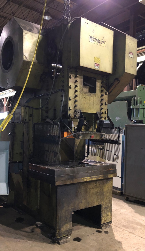 Rousselle Model G1-250 Back Geared Gap Frame Punch Press