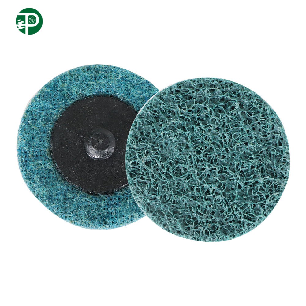 50Pack 2in Fine Surface Conditioning Discs Roll Lock Die Grinder Sanding Pads