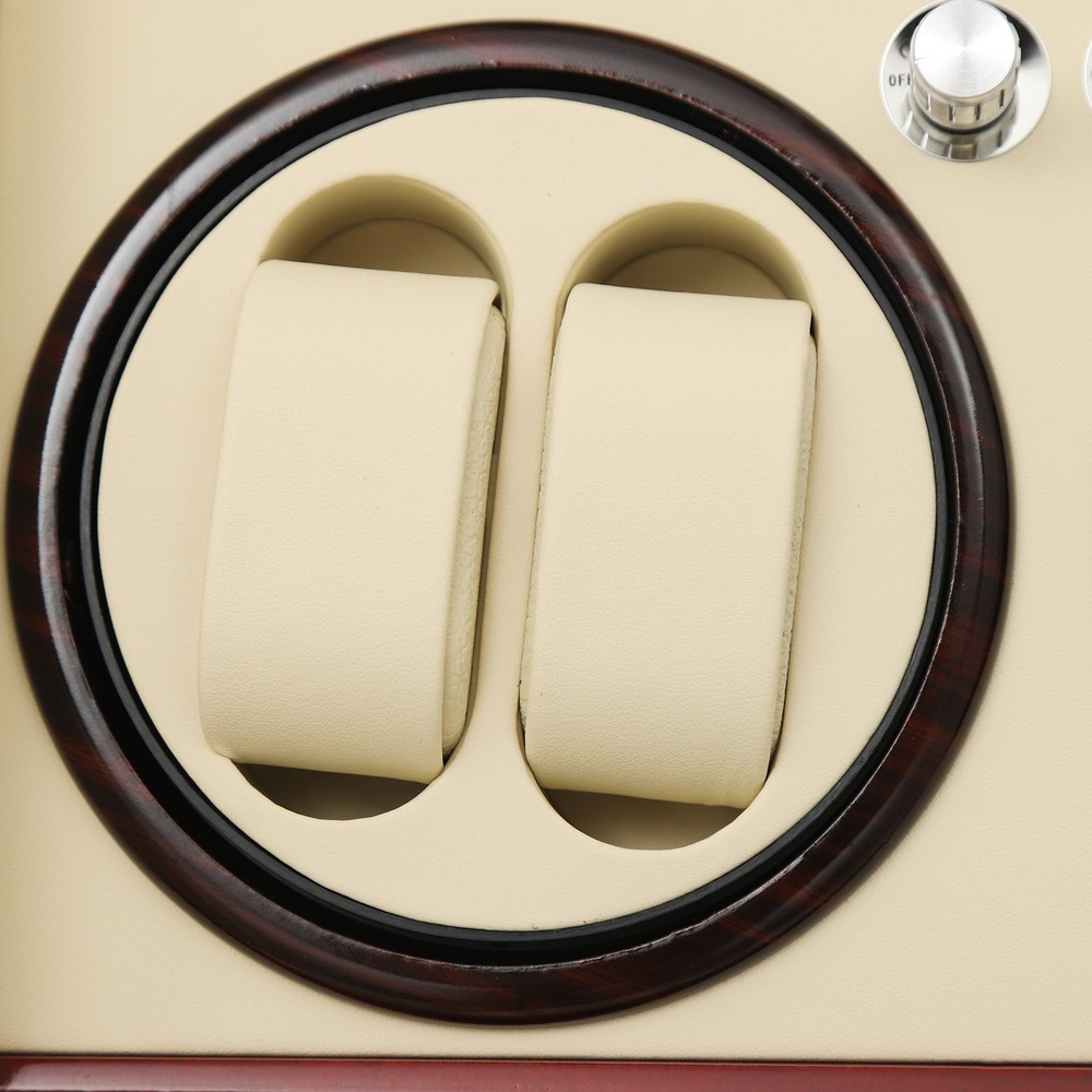 8+5 Automatic Watch Winder Box Watch Display Case Storage with LED Light 4 Modes
