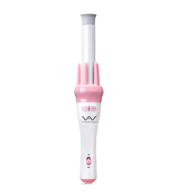 PINK Two Way Automatic Curling Iron Automatic Curling Wand hair Roller