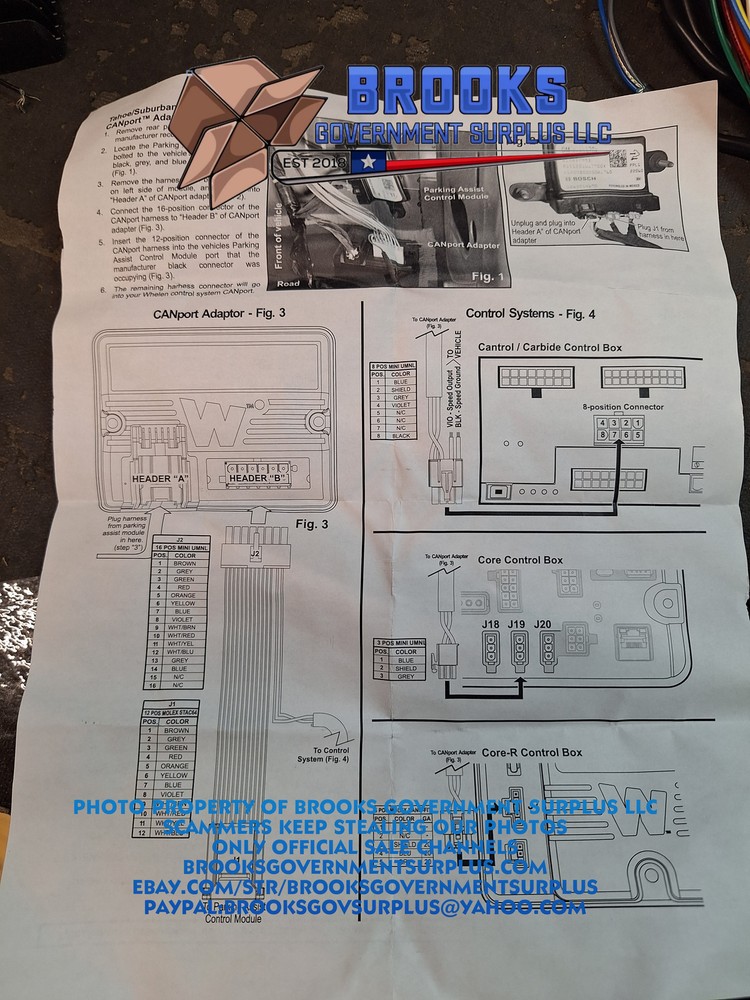 Whelen C399K6 21 plus tahoe cencom core CAN interface adapter NEW