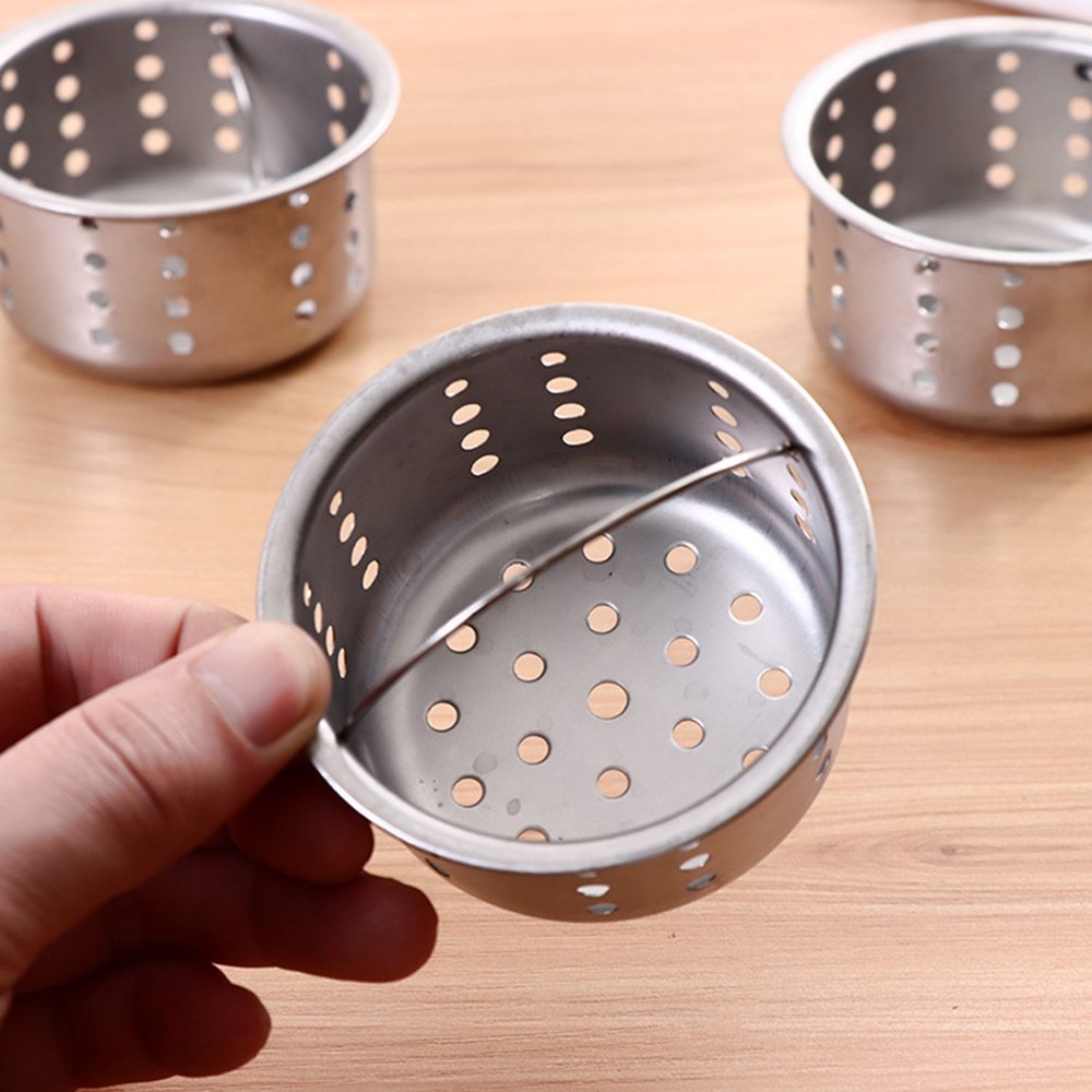 5 Pcs Kitchen Drain Strainer Sink Mesh Net Basin Filter Basket for