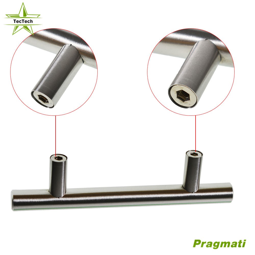 30 Pack 6'' Brushed Nickel Stainless Steel Kitchen Cupboard Handle