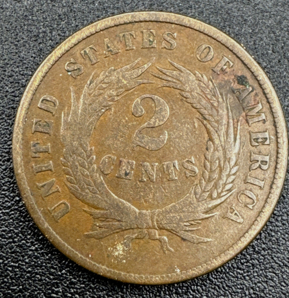 1866 Two Cent Piece