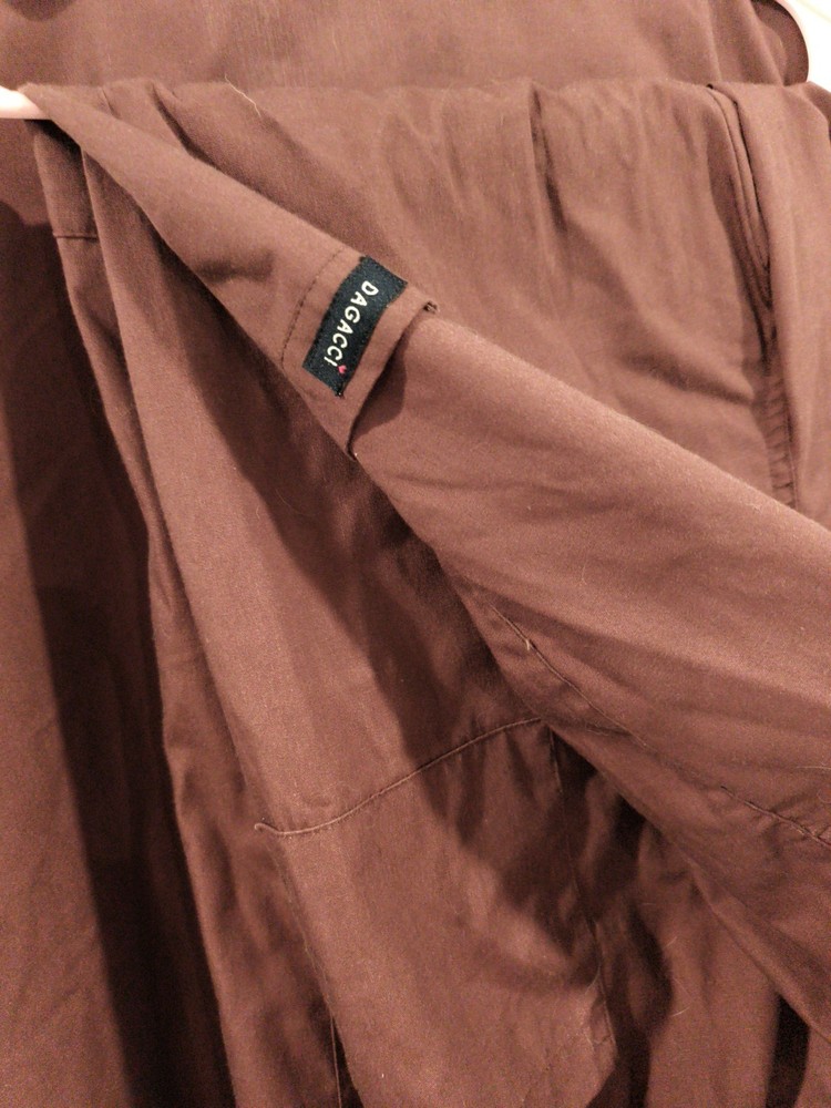 Dagacci Brown Scrub Set Size 2X